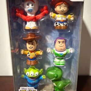 Fisher-Price Toy Story Action Figures Set - Red, Green, Blue